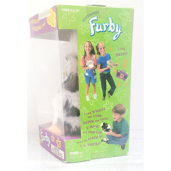 FURBY SNOW LEOPARD BROWN SPOTS 1999 Model 70-800 - Picture 9 of 10